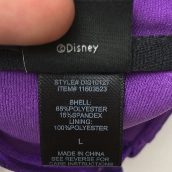 Disney Ariel Little Mermaid Clam Shell Bikini Top - Picture 7 of 7